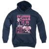 Looney Tunes - Valentine's Day Tweety Sylvester Love In The Air Youth Hooded Sweatshirt