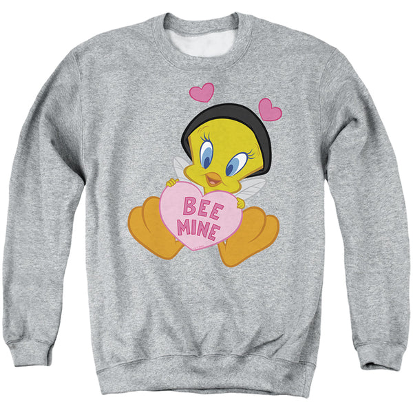 Looney Tunes - Valentine's Day Tweety Bee Mine Adult Crewneck Sweatshirt