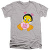 Looney Tunes - Valentine's Day Tweety Bee Mine Adult Slim Fit V Neck Cotton
