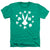Looney Tunes - Bugs Bunny St. Patrick's Clover Silhouette Adult Regular Fit Heather Short Sleeve