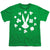 Looney Tunes - Bugs Bunny St. Patrick's Clover Silhouette Youth Short Sleeve