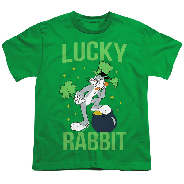 Looney Tunes - Bugs Bunny St. Patrick's Lucky Rabbit Youth Short Sleeve