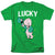Looney Tunes - Porky Pig St. Patrick's Lucky Adult Regular Fit Short Sleeve