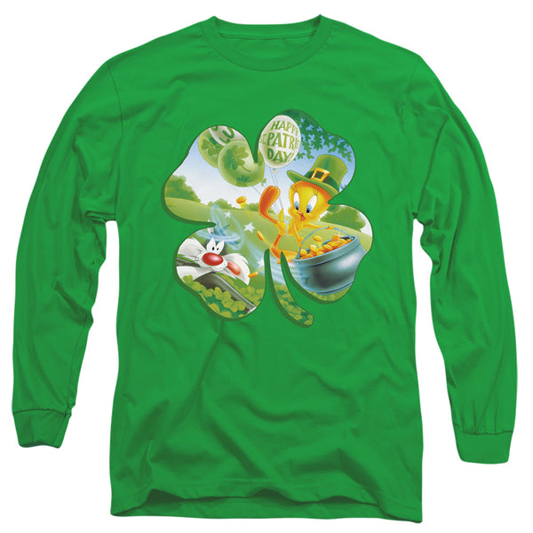 Looney Tunes - Tweety Shamrock Adult Long Sleeve