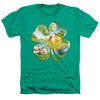 Looney Tunes - Tweety Shamrock Adult Regular Fit Heather Short Sleeve
