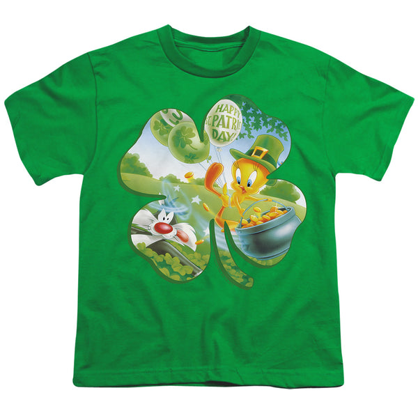 Looney Tunes - Tweety Shamrock Youth Short Sleeve