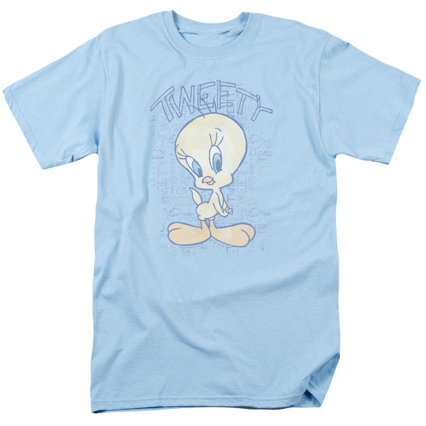 Looney Tunes - Tweety Fade Adult Regular Fit Short Sleeve