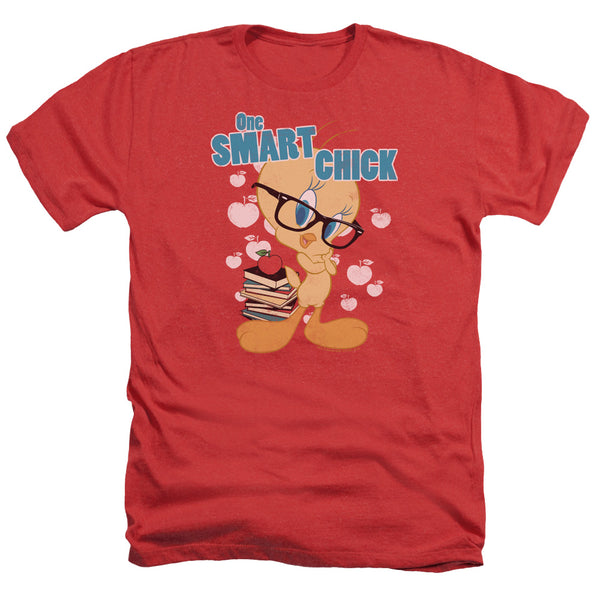 Looney Tunes - One Smart Chick Adult Regular Fit Heather Short Sleeve