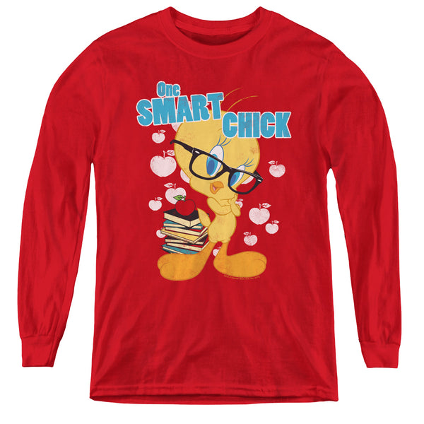 Looney Tunes - One Smart Chick L - S Youth