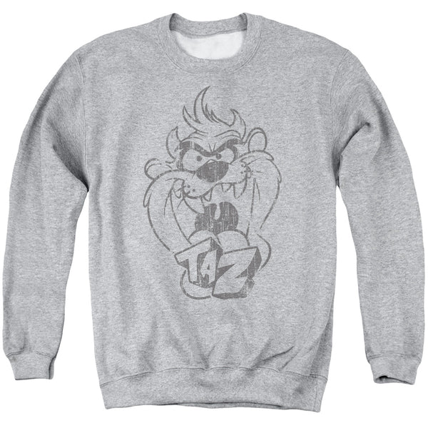 Looney Tunes - Faded Taz Adult Crewneck Sweatshirt