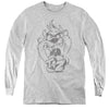 Looney Tunes - Faded Taz L - S Youth