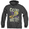 Looney Tunes - Going Batty Adult Heather Hoodie