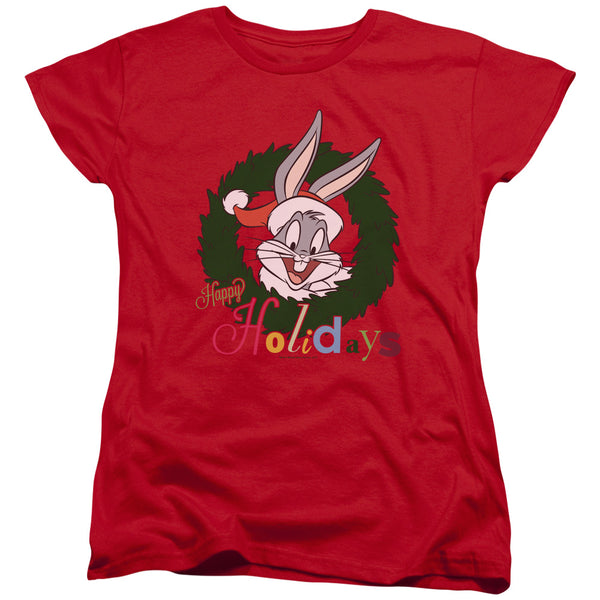 Looney Tunes - Holiday Bunny Women's Short Sleeve