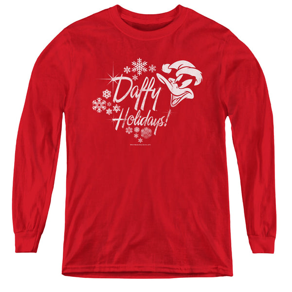 Looney Tunes - Daffy Holidays L - S Youth