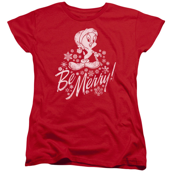 Looney Tunes - Merry Tweety Women's Short Sleeve