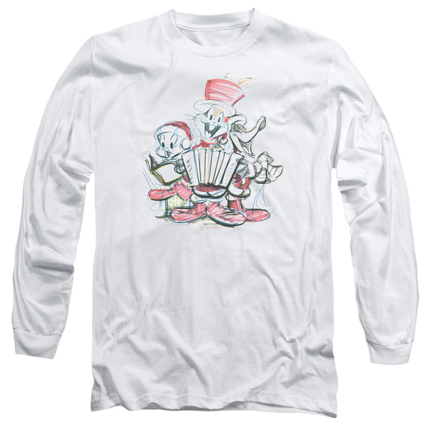 Looney Tunes - Holiday Sketch Adult Long Sleeve