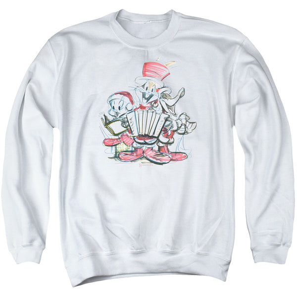 Looney Tunes - Holiday Sketch Adult Crewneck Sweatshirt