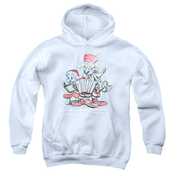 Looney Tunes - Holiday Sketch Youth Hooded Sweatshirt