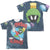 Looney Tunes - Disintergrate (Front - Back Print) Adult Regular Fit Short Sleeve 65 - 35 Poly - Cotton