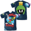 Looney Tunes - Disintergrate (Front - Back Print) Adult Regular Fit Short Sleeve 100% Poly