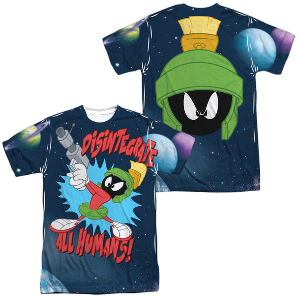 Looney Tunes - Disintergrate (Front - Back Print) Adult Regular Fit Short Sleeve 100% Poly