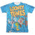 Looney Tunes - Collage Of Characters Adult Regular Fit Short Sleeve 65 - 35 Poly - Cotton