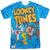 Looney Tunes - Collage Of Characters Adult Regular Fit Short Sleeve 100% Poly