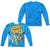Looney Tunes - Collage Of Characters (Front - Back Print) L - S Adult Poly Crew