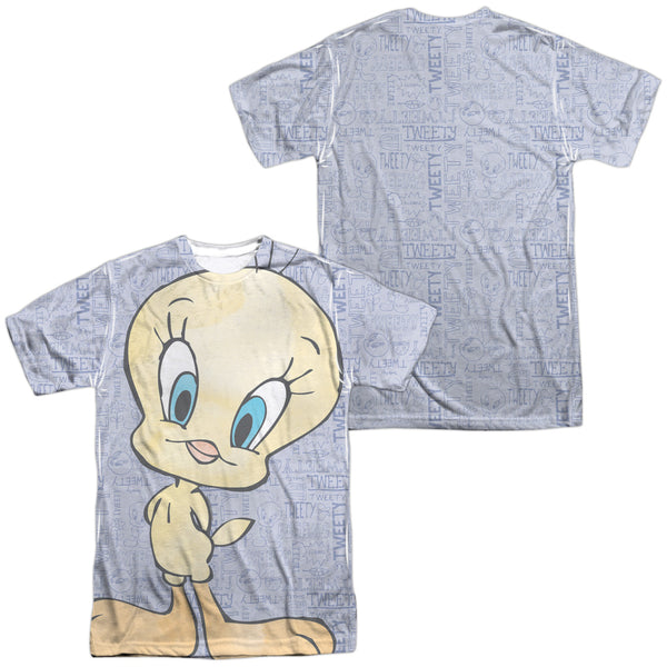 Looney Tunes - Tweety Girl (Front - Back Print) Adult Regular Fit Short Sleeve 100% Poly