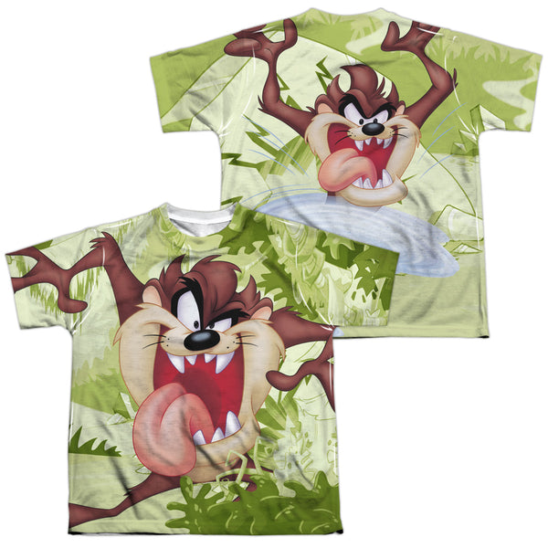 Looney Tunes - Taz (Front - Back Print) Youth Short Sleeve 100% Poly