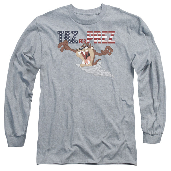 Looney Tunes - Taz For Prez 3 Adult Long Sleeve