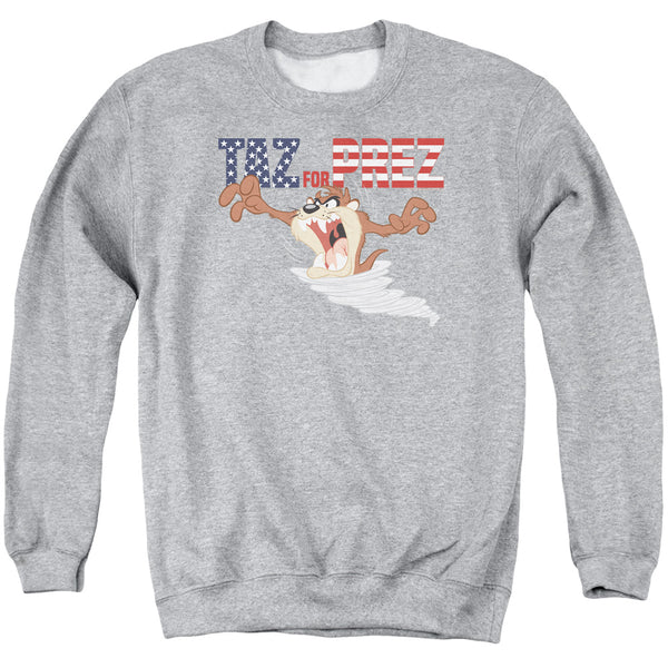 Looney Tunes - Taz For Prez 3 Adult Crewneck Sweatshirt
