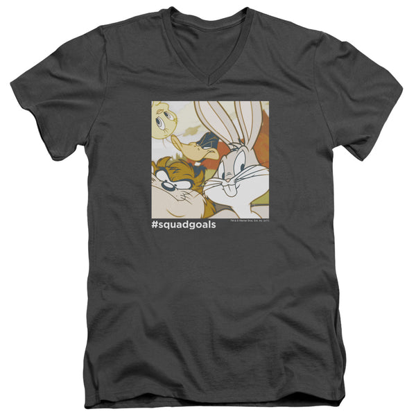 Looney Tunes - Squad Goals Adult Slim Fit V Neck Cotton