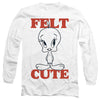 Looney Tunes - Felt Cute Adult Long Sleeve