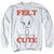 Looney Tunes - Felt Cute Adult Crewneck Sweatshirt