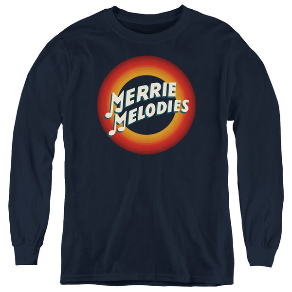 Looney Tunes - Merrie Logo L - S Youth