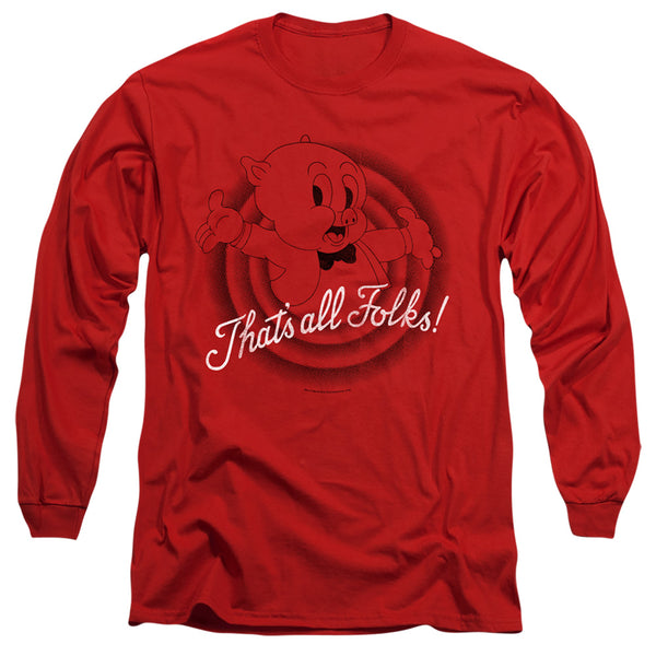 Looney Tunes - Thats All Folks Adult Long Sleeve