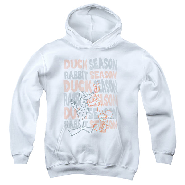 Looney Tunes - Duck Season Rabbit Season Youth Hooded Sweatshirt