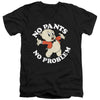 Looney Tunes - No Pants Adult Slim Fit V Neck Cotton