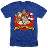 Looney Tunes - Smaller Group Logo Adult Regular Fit Heather Short Sleeve
