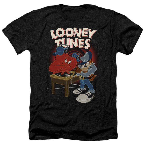 Looney Tunes - Dj Looney Tunes Adult Regular Fit Heather Short Sleeve