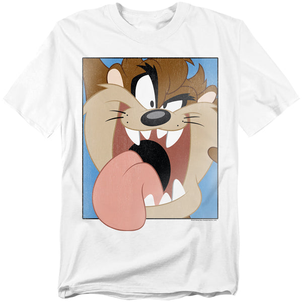 Looney Tunes - Taz Closeup Adult Regular Fit Short Sleeve