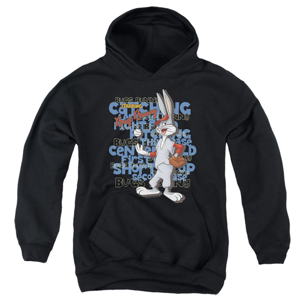 Looney Tunes - Bugs Bunny Baseball Youth Hooded Sweatshirt
