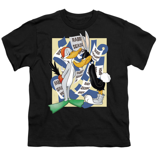 Looney Tunes - Rabbit Season Duck Season Youth Short Sleeve