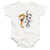 Looney Tunes - Bugs And Lola Kiss Valentine's Day Infant Snapsuit
