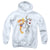 Looney Tunes - Bugs And Lola Kiss Valentine's Day Youth Hooded Sweatshirt