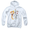 Looney Tunes - Bugs And Lola Kiss Valentine's Day Youth Hooded Sweatshirt