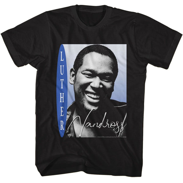 Smiling Photo - Luther Vandross T-Shirt