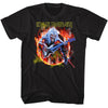 Flaming Circle - Iron Maiden T-Shirt
