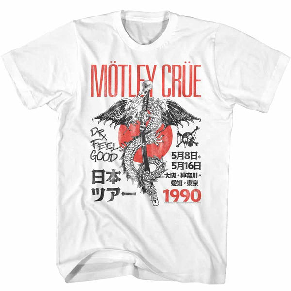 Motley Crue Jpn Tour 90- S/S Tshirt
